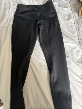 GAP Sculpt Ponte Black Leggings with Reinforced Waist